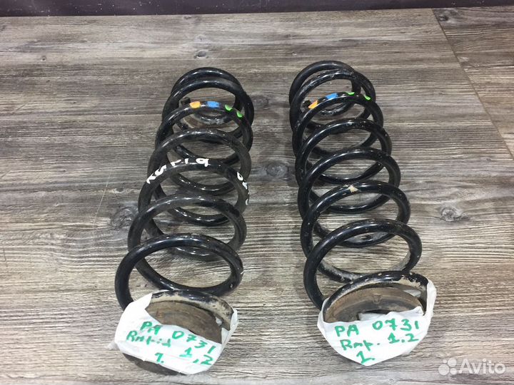 Задние пружины Skoda Rapid 1.2