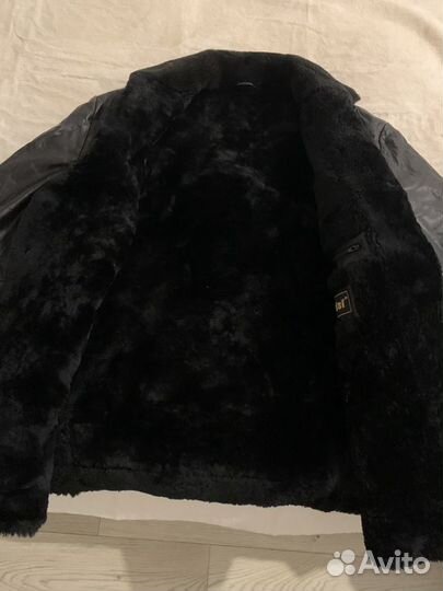 Кожанная куртка натуральная мужская 48 50 размер