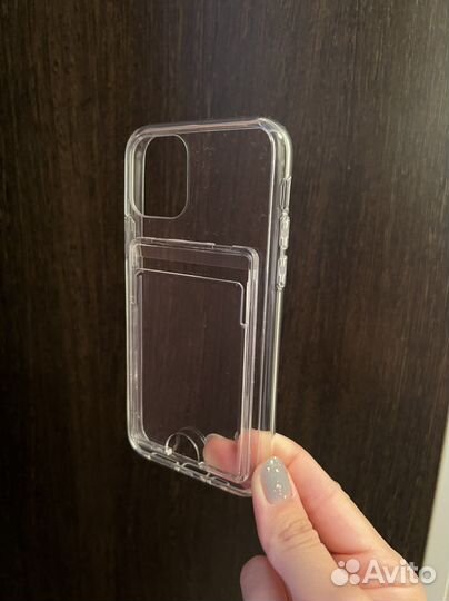 Новый чехол на iPhone 11 PRO с карманом для карты