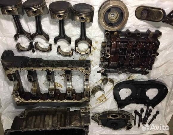 Двигатель A5D 1.5 л в разобранном виде
