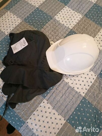 Шапка шлем зимний +каска