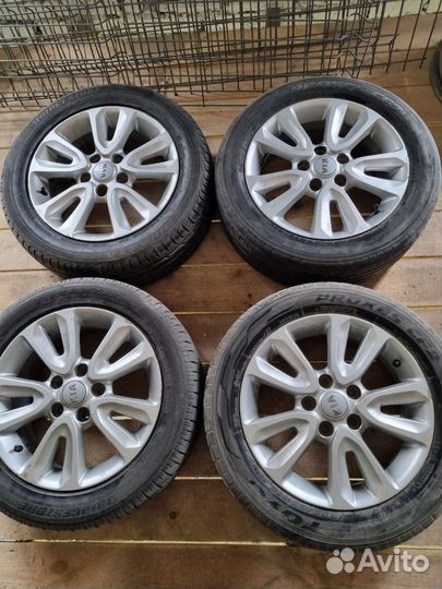 Диски c резиной 205/55R16. KIA-Hyundai 52910-2K210