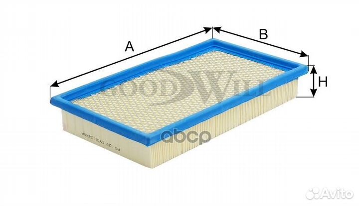 Фильтр воздушный mazda CX-9 mazda CX-9 AG122 Go