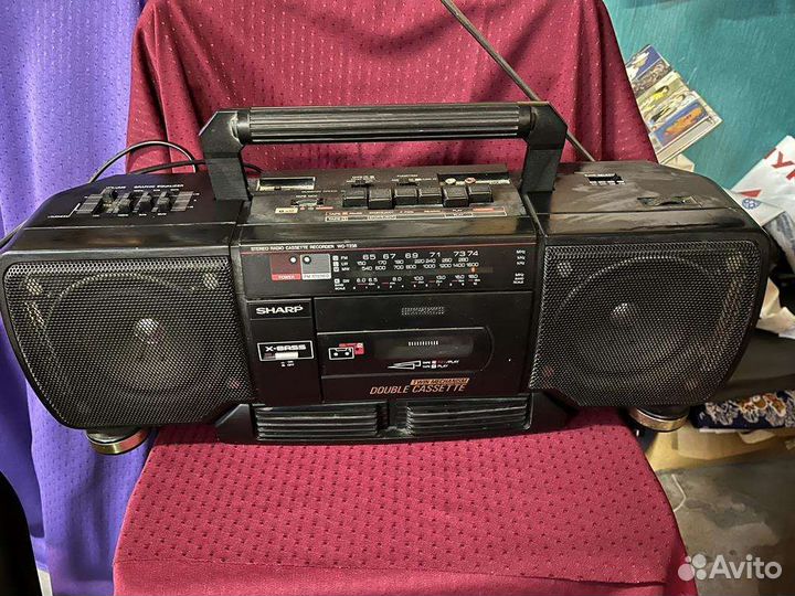 Магнитола sharp-WQT238HT(BK)