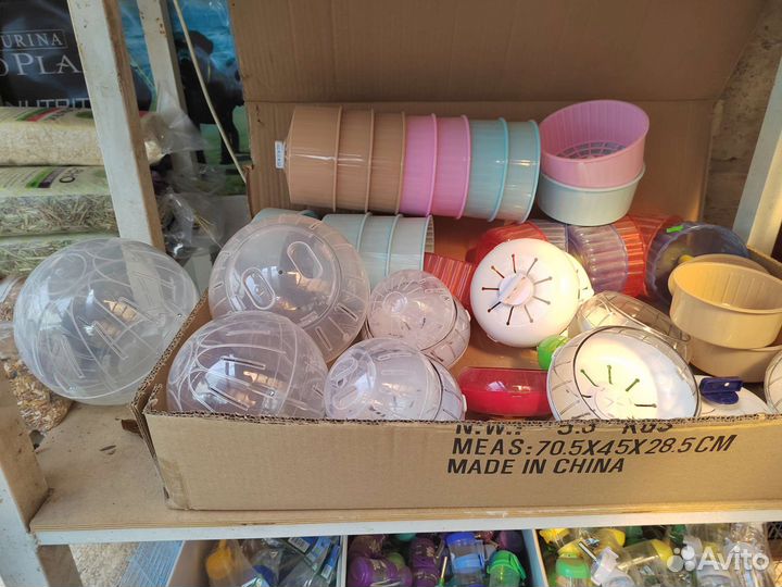 Аксессуары для грызунов