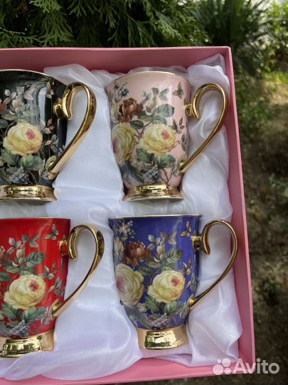 Набор кружек для чая 6 штук