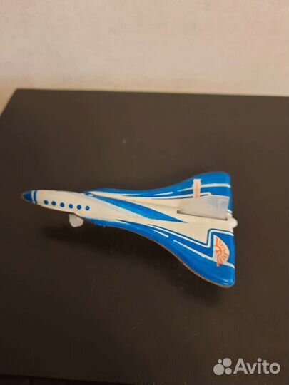 Елочная игрушка фигурка стекло СССР