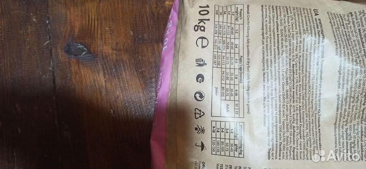 Сухой корм для щенков