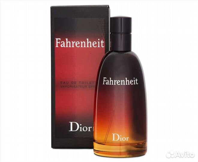 Christian dior Fahrenheit eau de toilette 100мл