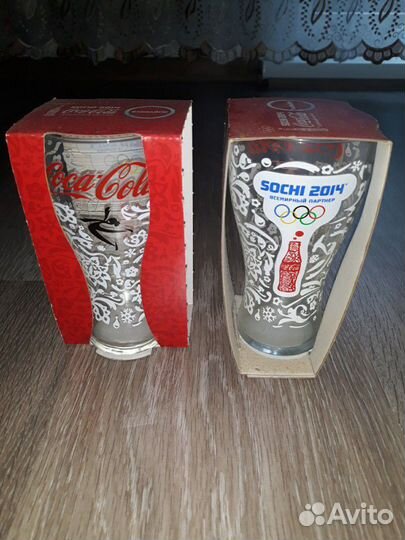 Бокалы от Кока - Кола новые