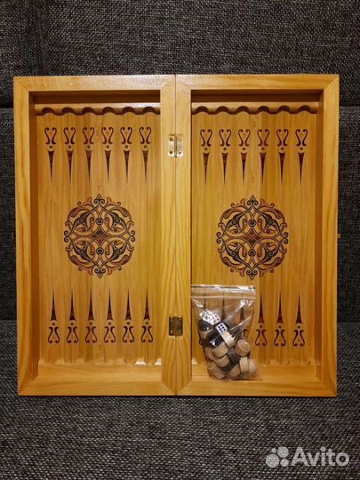 Шахматы Нарды Шашки 3в1, Размер 40х40