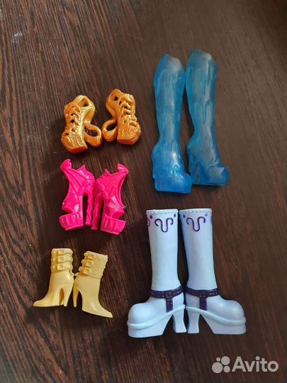 Кукла монстр хай обувь