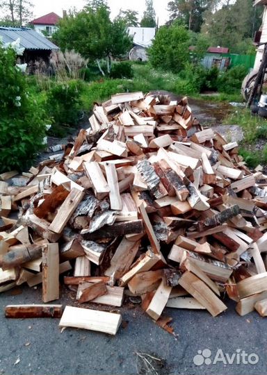 Дрова сухие колотые с доставкой