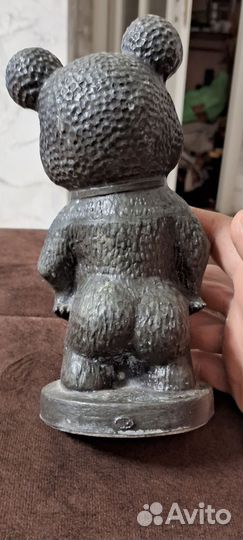 Олимпийский мишка 1980.метал