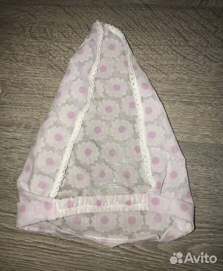 Косынка для девочки на резинке 80-86