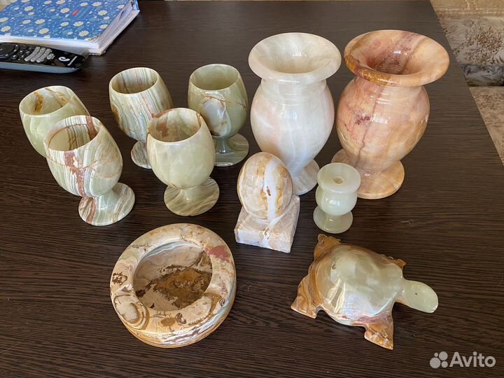 Посуда из оникса