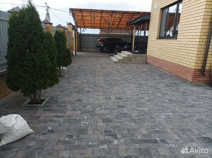 Тротуарная плитка модель Эльбрус