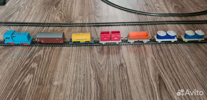 Железная дорога piko ГДР 16 мм HO, огромный набор