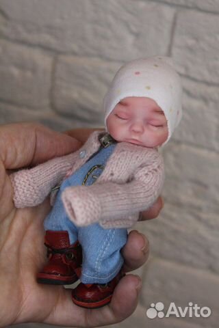 Пупс мини реборн кукла ооак кастом