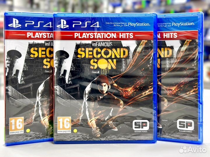 InFamous Второй сын (PS4) NEW