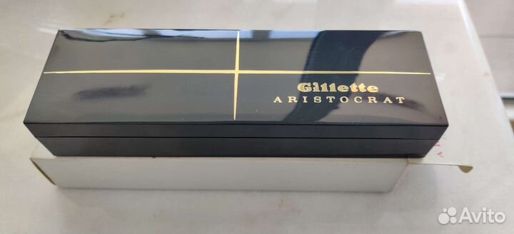 Бритва Gillette Aristocrat Adjustable Gold NOS