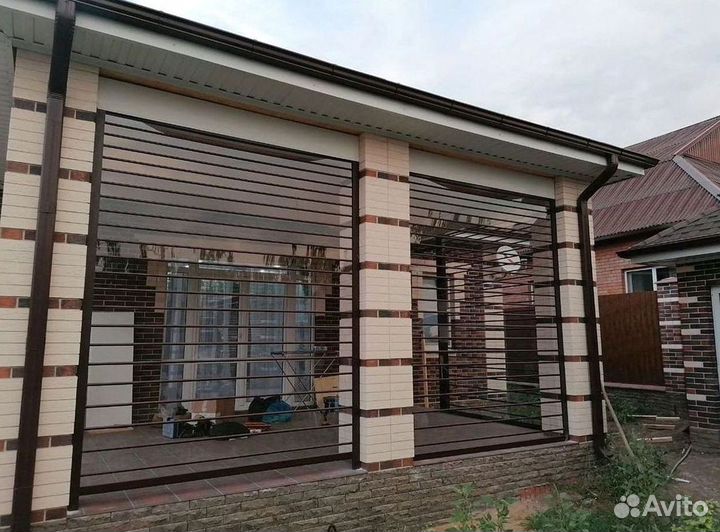 Прозрачные роллеты из монолитного поликарбоната