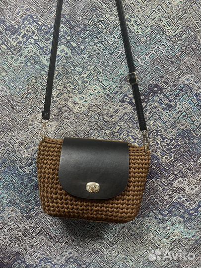 Сумка женская ручная работа вязанная