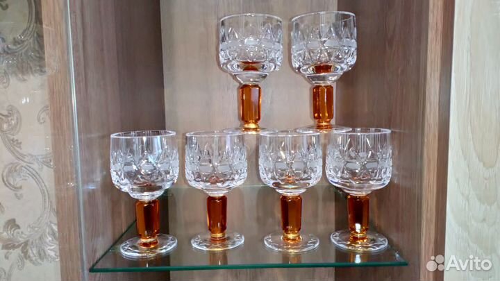 Фужеры хрустальные 