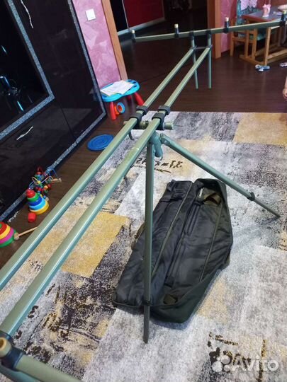 Тренога карп на 4 удилища