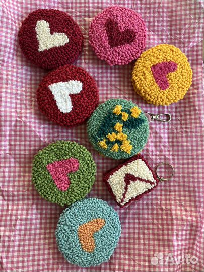 Брелок сердечко для ключей сумки 14 февраля