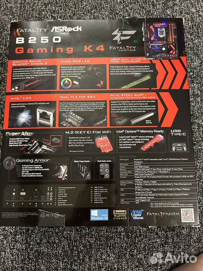 Материнская плата asrock b250