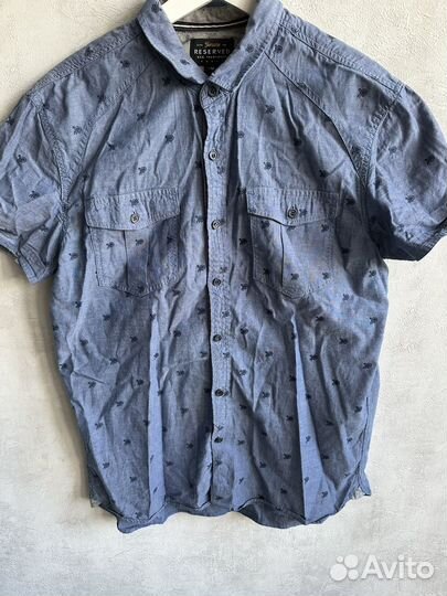 Рубашка мужская с коротким рукавом M Reserved