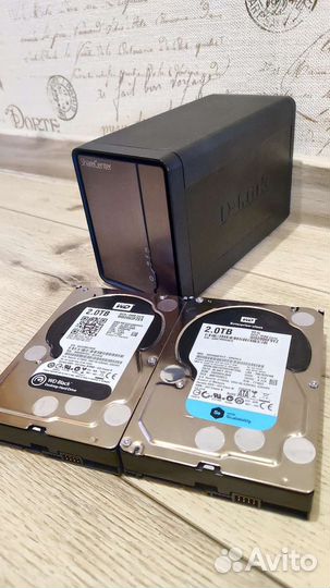 Сетевое хранилище nas Dlink-DNS-325+2HDD