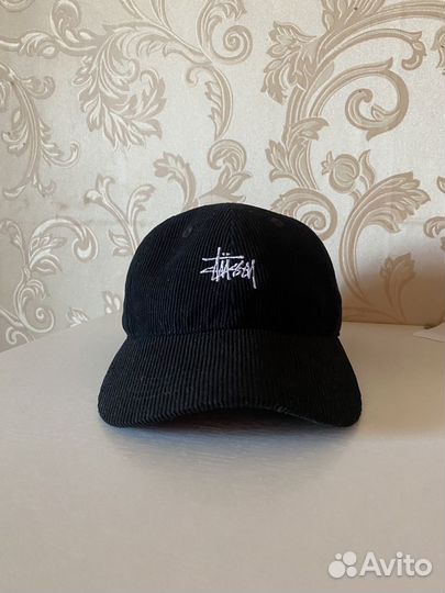 Кепка stussy вельветовая