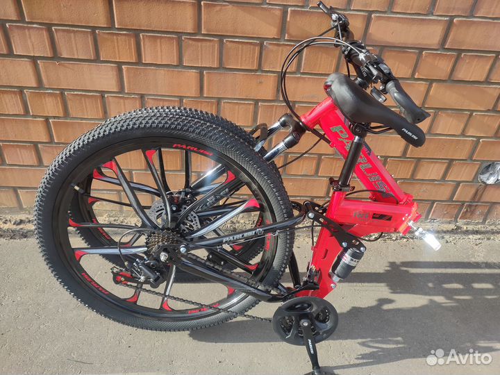 Складные двухподвессные велосипеды на литье