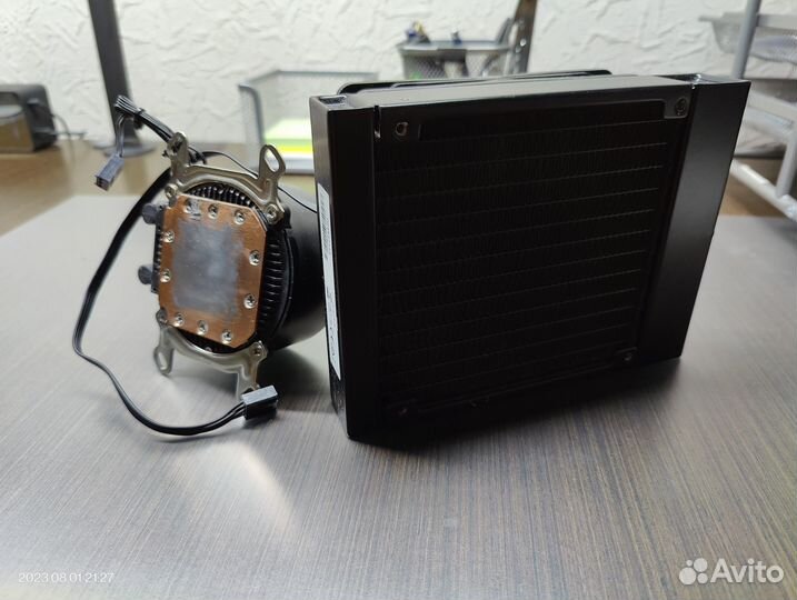 Водяное охлаждение deepcool gammaxx L120T RED