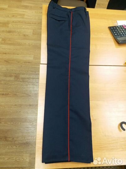 Брюки полиция муж 52-5 нов обр под китель, пш