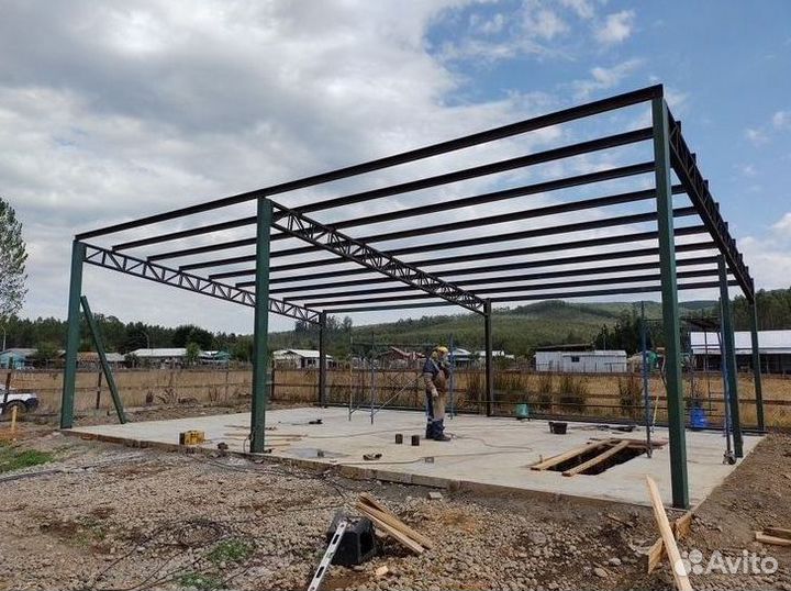 Металлоконструкции на заказ. Монтаж