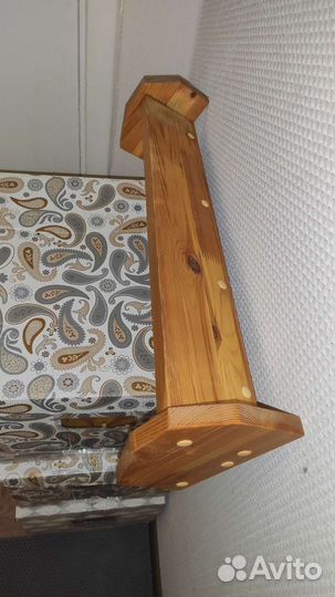 Полка настенная в баню