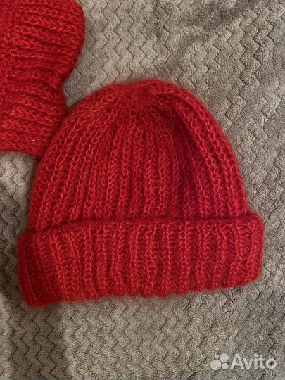 Комплект шапка, шарф