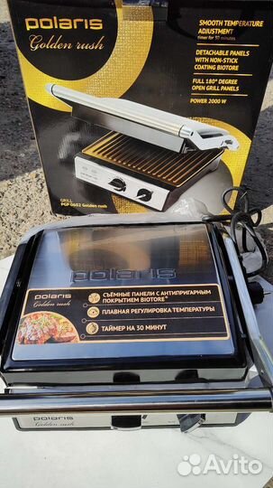 Электрогриль Polaris PGP 0602 Golden rush