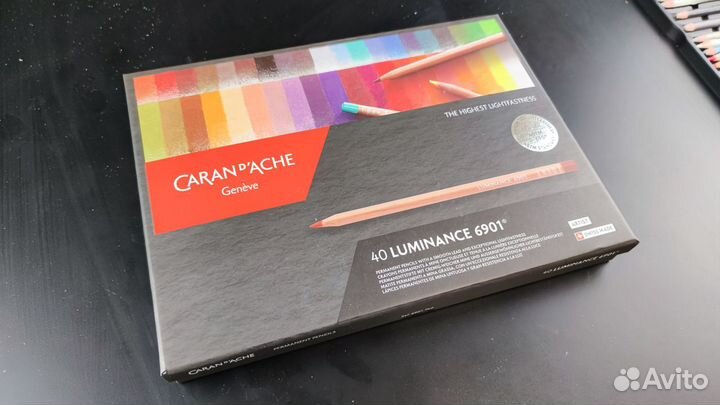 Карандаши цветные Caran D'ache Luminance новые