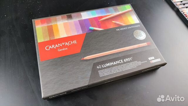 Карандаши цветные Caran D'ache Luminance новые