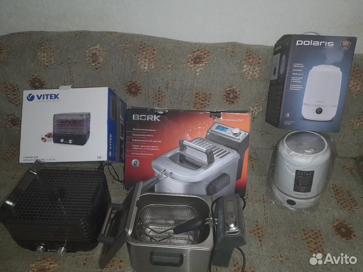 Сушилка для овощей и фруктов, Фритюрница, Увлажнит