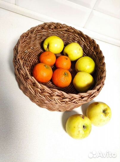 Корзина плетёная