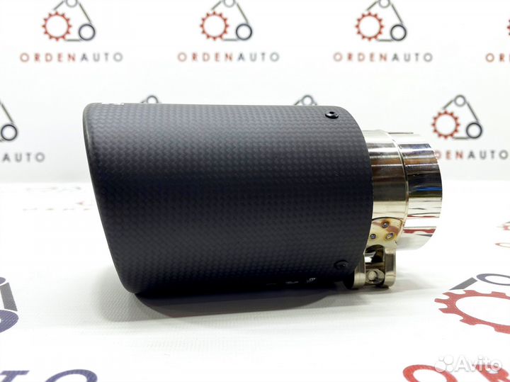 Насадка на глушитель Акрапович D60-63