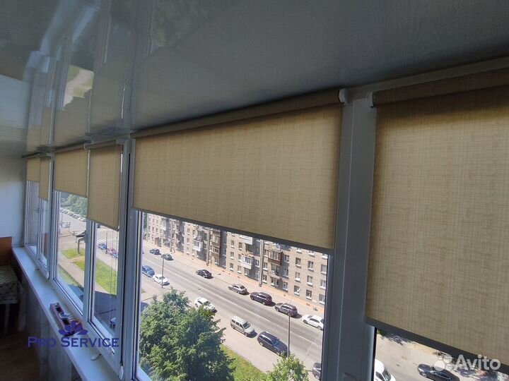 Рулонные шторы на заказ