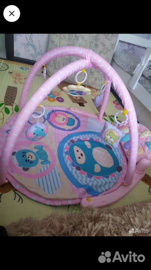 Развивающий коврик с пианино