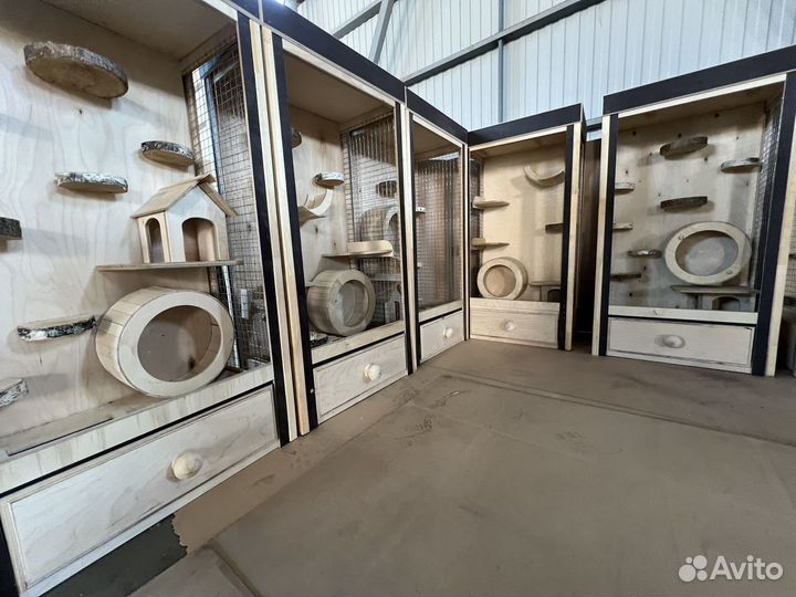 Витрина для шиншил новые