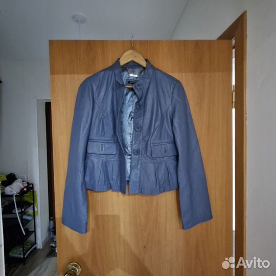 Куртка кожаная женская 42